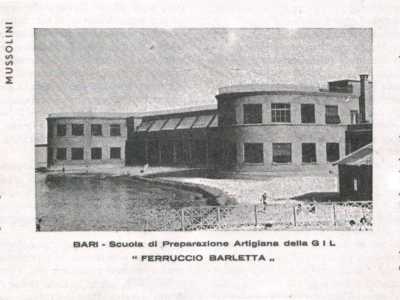 Successivamente, sotto il controllo della Gil, venne denominata Scuola di preparazione artigiana �Ferruccio Barletta� 